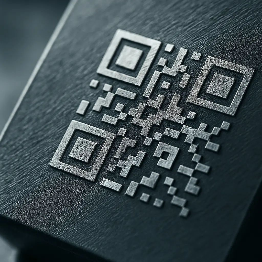 Precíz QR kódok lézerrel, mikronpontosság ipari méretben